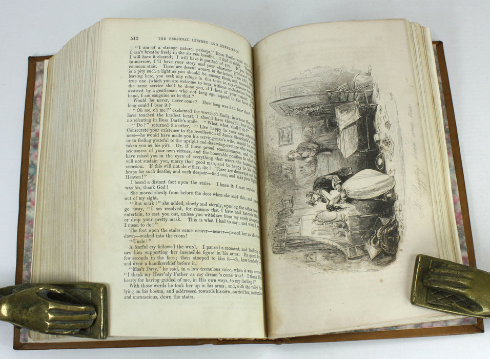 Charles Dickens; The Personal History of David Copperfield, Bradbury & Evans. First book edition, 1850.
