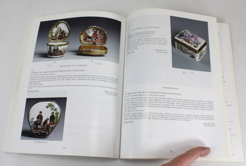 Christie's London; British and Continental Ceramics and Glass including Paperweights, 8 November 1999