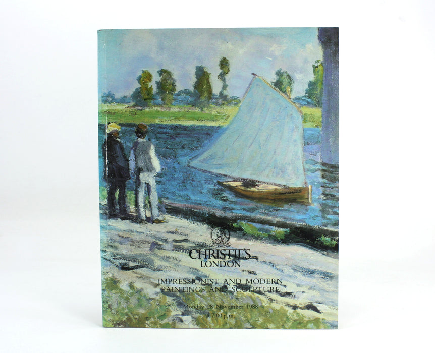 Christie's London; Impressionist and Modern Paintings and Sculpture, 28 December 1986