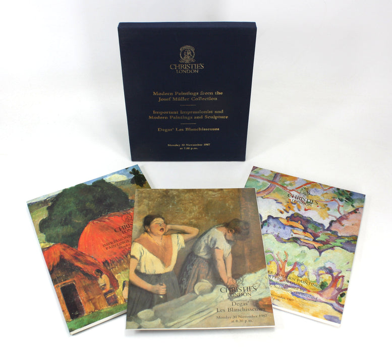 Christie's London; Modern Paintings from the Josef Muller Collection, Important Impressionist Paintings and Sculpture & Degas' Les Blanchisseuses, 30 November 1987