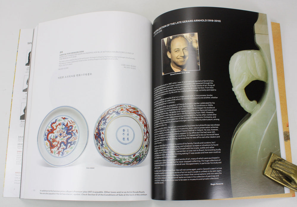 Christie's, London; Fine Chinese Ceramics and Works of Art, Tuesday, 14 May 2019