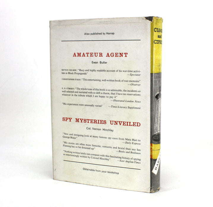 Cloak & Cipher, Dan Tyler Moore & Martha Waller, 1965, first edition review copy