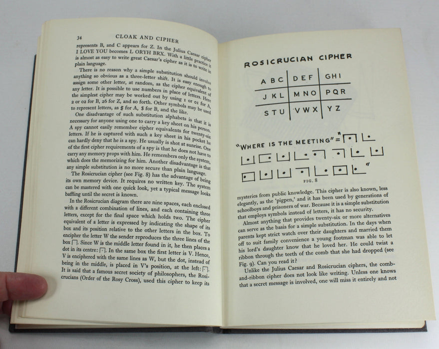Cloak & Cipher, Dan Tyler Moore & Martha Waller, 1965, first edition review copy
