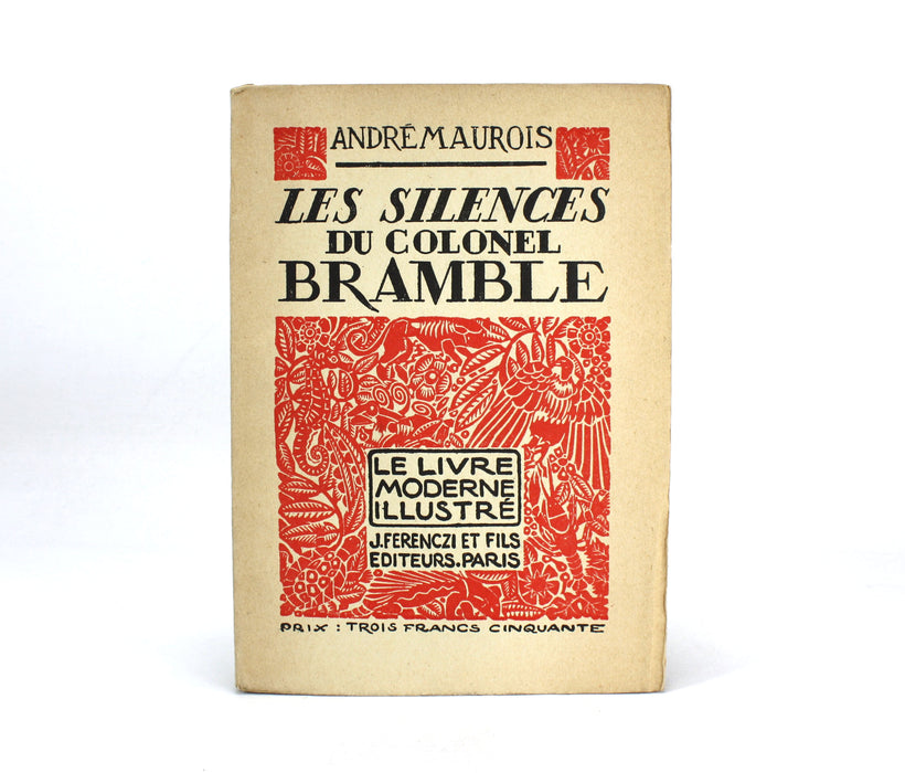 Collection of 4 Issues of Le Livre Moderne Illustre, J. Ferenczi, Paris, 1929-1931; Radiguet, Elder, Maurois