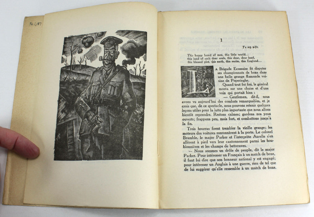 Collection of 4 Issues of Le Livre Moderne Illustre, J. Ferenczi, Paris, 1929-1931; Radiguet, Elder, Maurois