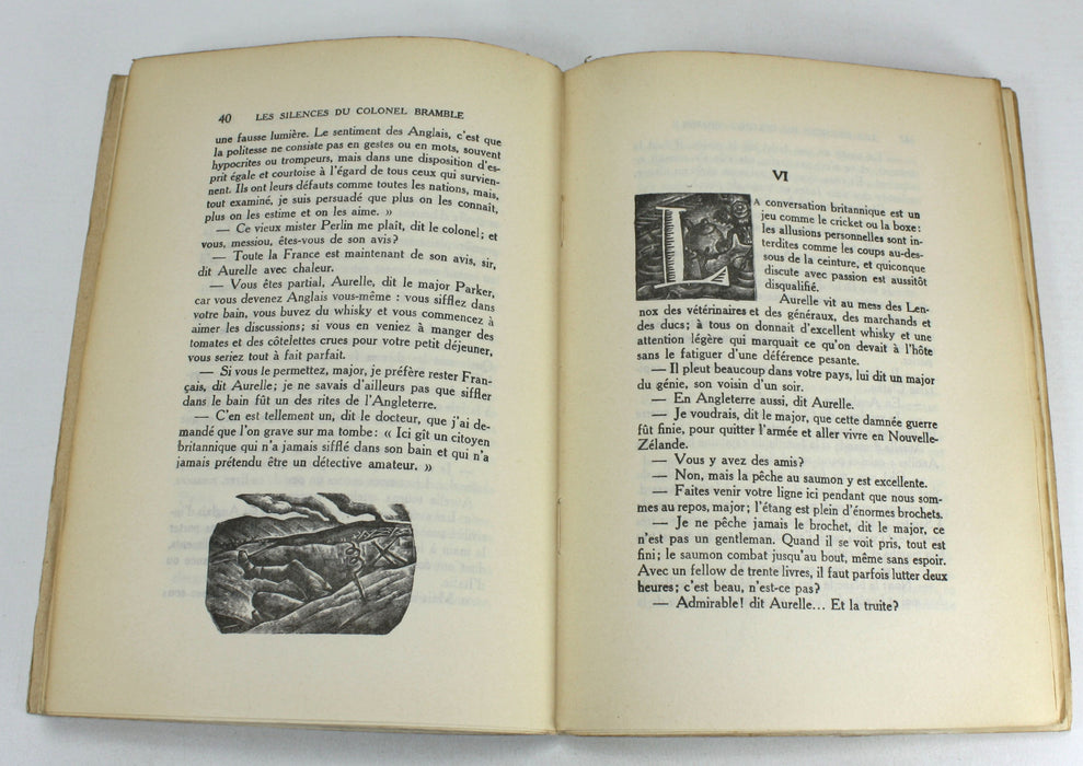 Collection of 4 Issues of Le Livre Moderne Illustre, J. Ferenczi, Paris, 1929-1931; Radiguet, Elder, Maurois