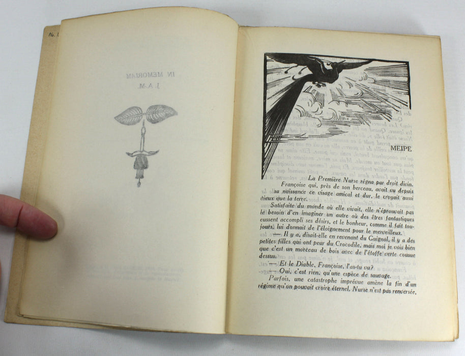Collection of 4 Issues of Le Livre Moderne Illustre, J. Ferenczi, Paris, 1929-1931; Radiguet, Elder, Maurois