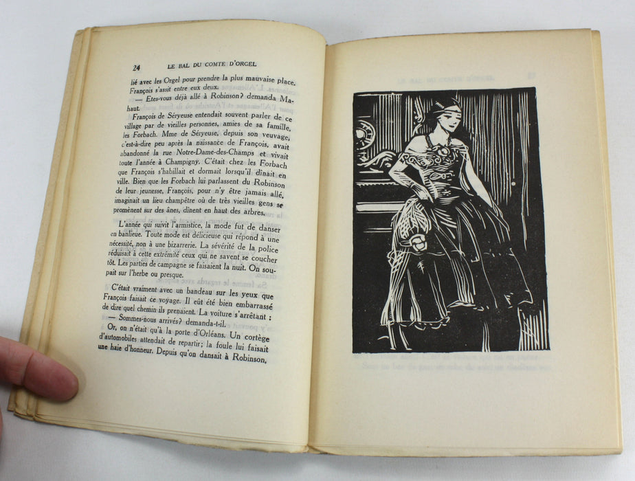 Collection of 4 Issues of Le Livre Moderne Illustre, J. Ferenczi, Paris, 1929-1931; Radiguet, Elder, Maurois