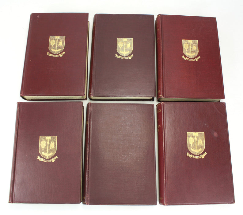 Collection of 6 Works by Charles Lamb, Macmillan, Introduction and Notes by Alfred Ainger, 1908-1914