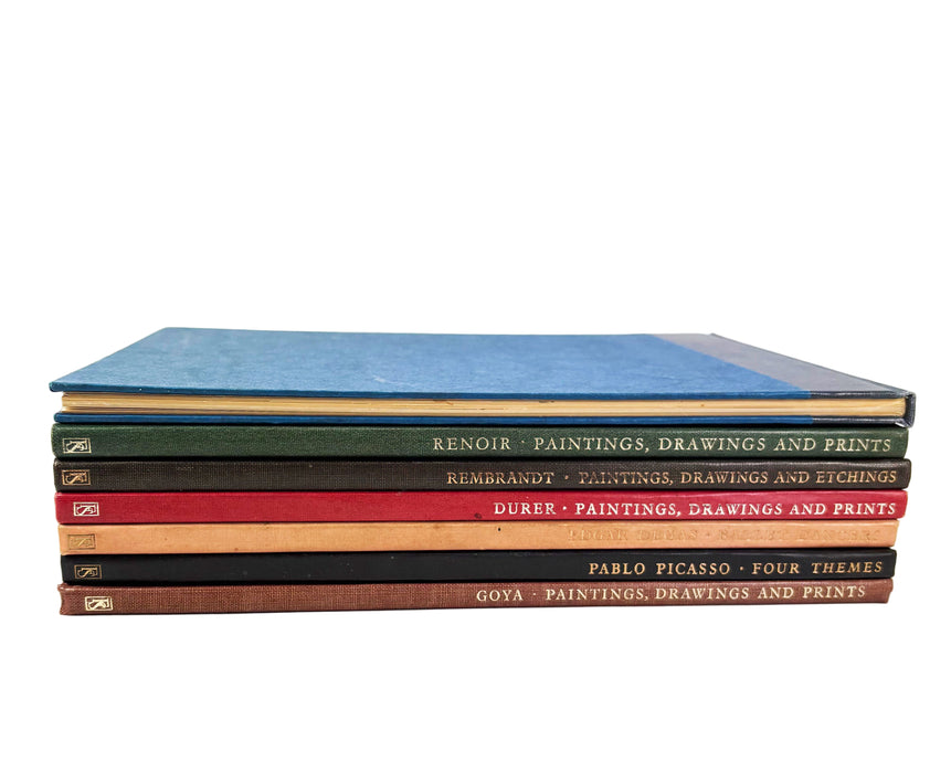 Collection of 7 Folio Society Art Monographs, 1960-1971