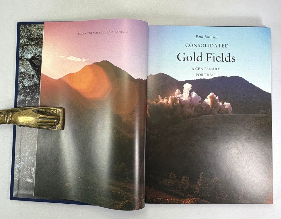 Consolidated Gold Fields; A Centenary Portrait, Paul Johnson, 1987
