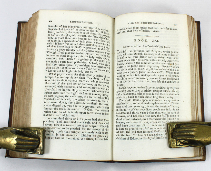 Contemplations on the Historical Passages of the Old & New Testaments, Joseph Hall, Vol II, 1796