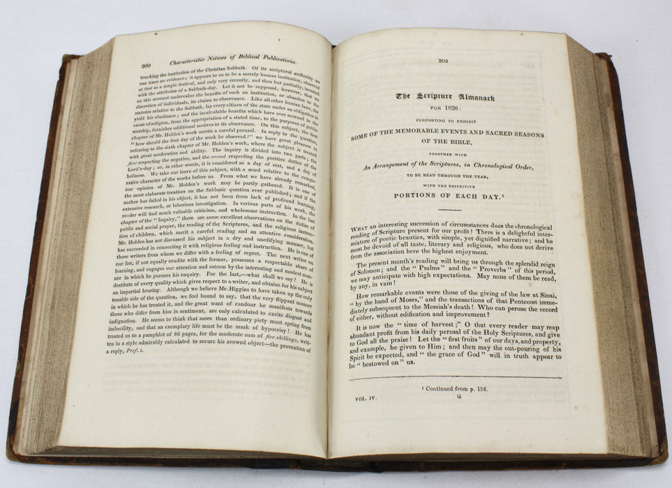 Critica Biblica; or, Depository of Sacred Literature, Vol. IV, 1827
