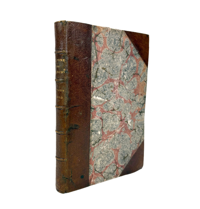 Culture and Anarchy; An Essay in Political and Social Criticism, by Matthew Arnold, 1889