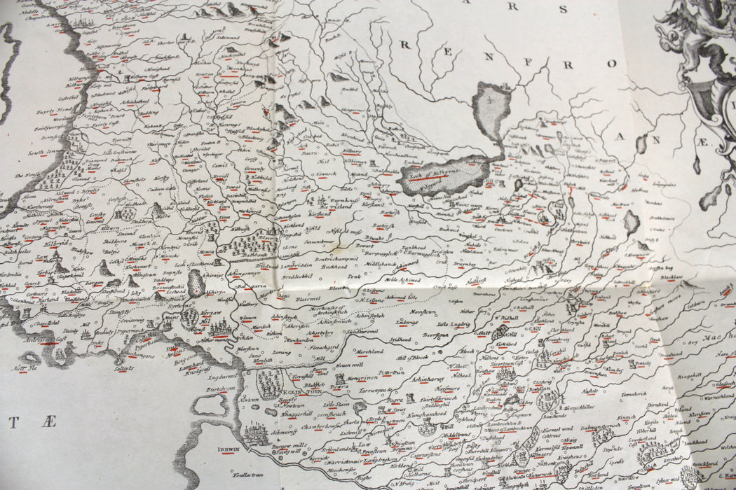 Cunninghame, Topographized by Timothy Pont, 1604-1608, James Dobie of Crummock, 1876