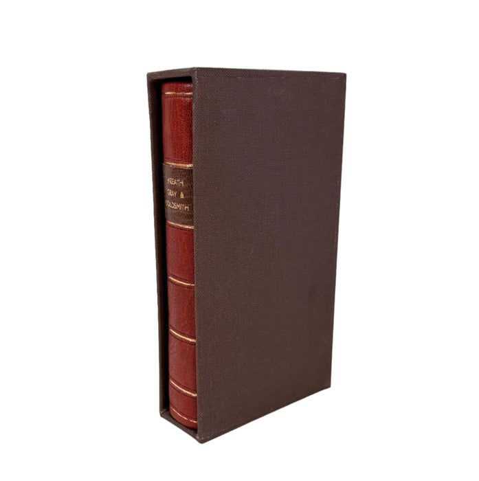 Custom-bound Sammelband of Poetry by James Beattie, Thomas Gray and Oliver Goldsmith, 1805-1812, Suttaby and others