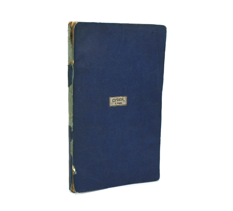 Cyder. A Poem in Two Books, John Philips, 1708