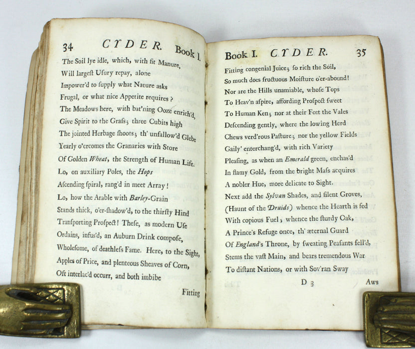 Cyder. A Poem in Two Books, John Philips, 1708