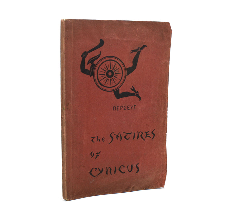 Cynicus (Martin Anderson); The Satires of Cynicus, Signed, paperback with Castle Cynicus postcard