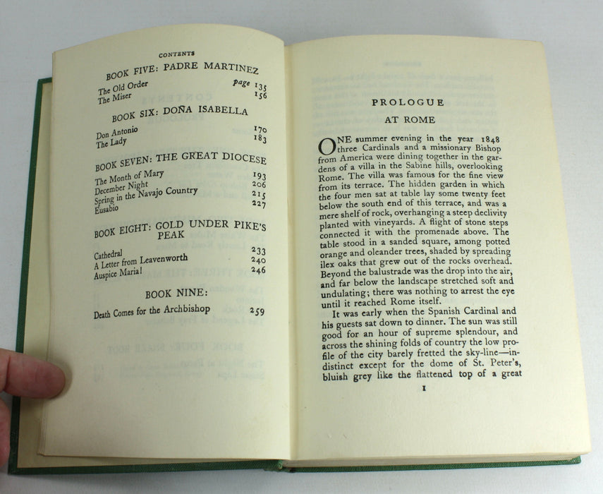 Death Comes for the Archbishop, Willa Cather, 1933