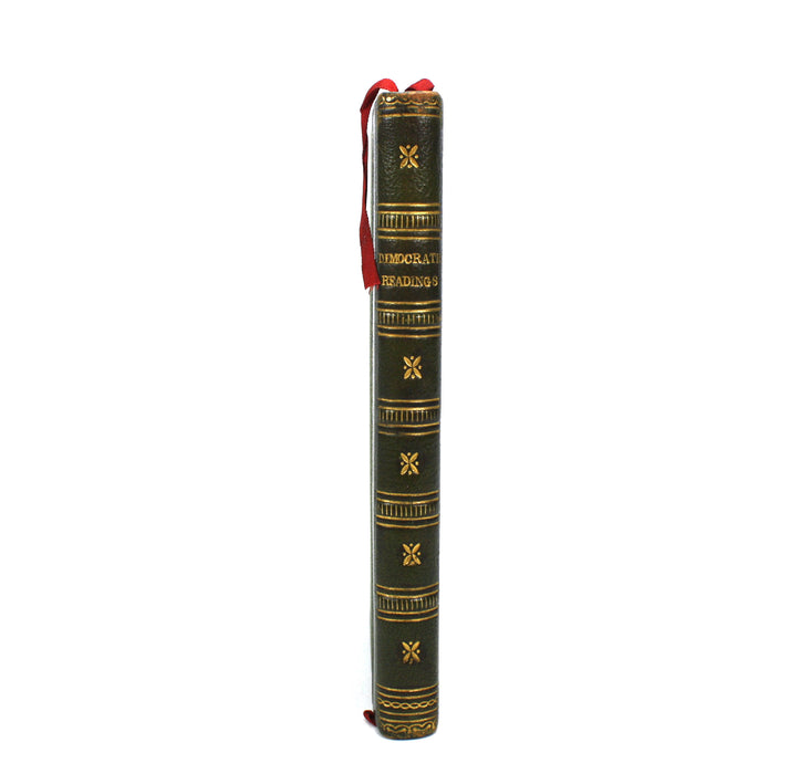 Democratic Readings from the World's Great Teachers, W.M. Thompson, 1896