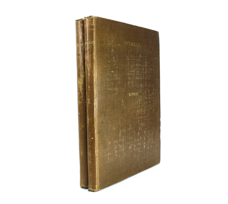 Detaille by Marius Vachon, 2 Volume Set complete, 1898