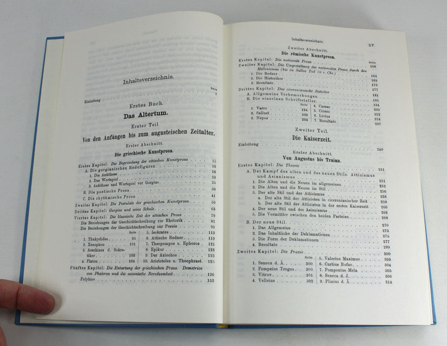 Die Antike Kunstprosa, Eduard Norden, 2 Volumes, 1974