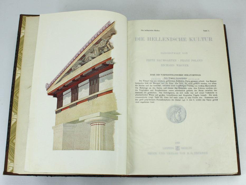 Die Hellenische Kultur, Fritz Baumgarten, Franz Poland, Richard Wagner, 1908