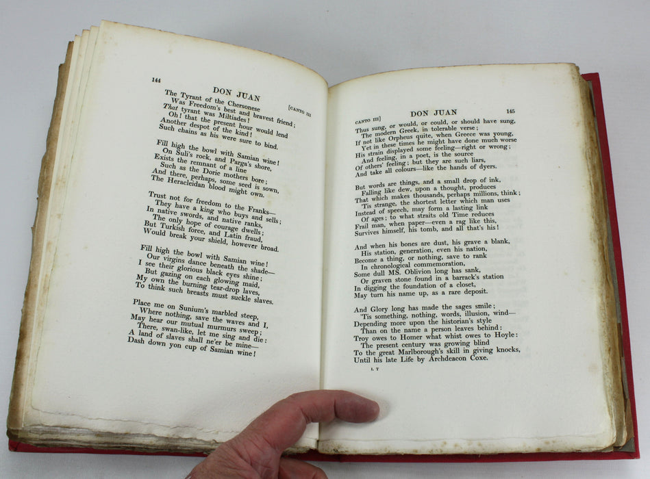 Don Juan, by Lord Byron, Arthur L. Humphreys, 1906