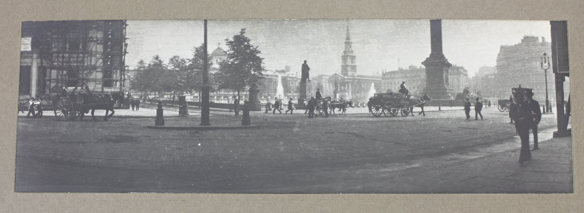 Edwardian Photo Album with 41 unusual Panoramic Photographs, Britain, London, Scotland