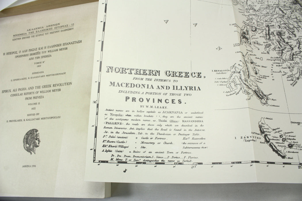 Epirus, Ali Pasha and the Greek Revolution; Consular Reports of William Meyer, 1996