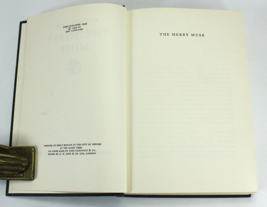 The Merry Muse, Eric Linklater, 1959