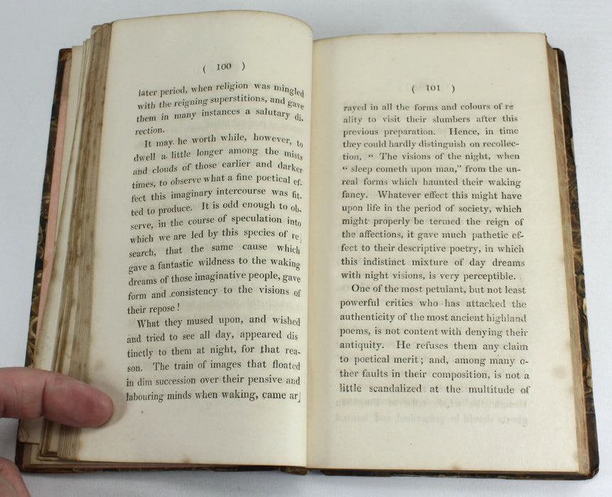 Essays on the Superstitions of the Highlanders of Scotland, 1811, 2 Volume set