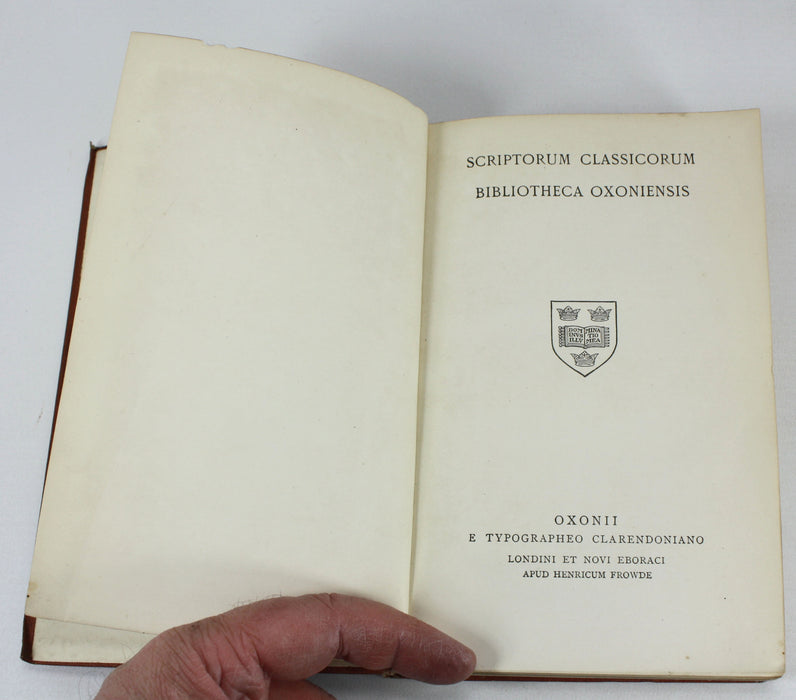 Euripides; Fabulae, Vol II, Gilbert Murray, 1913