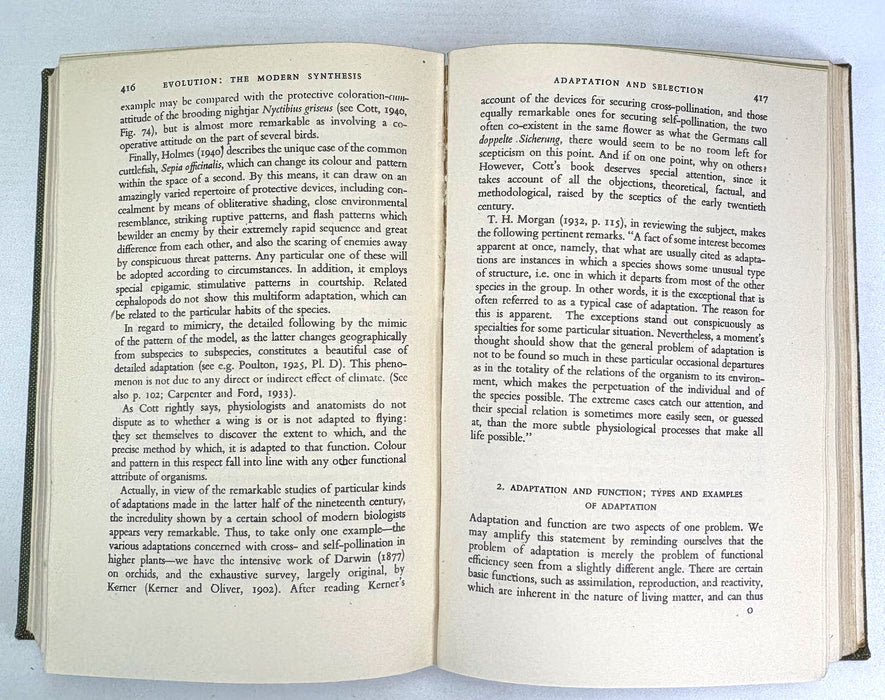 Evolution; The Modern Synthesis, Julian Huxley, George, Allen & Unwin, 1945