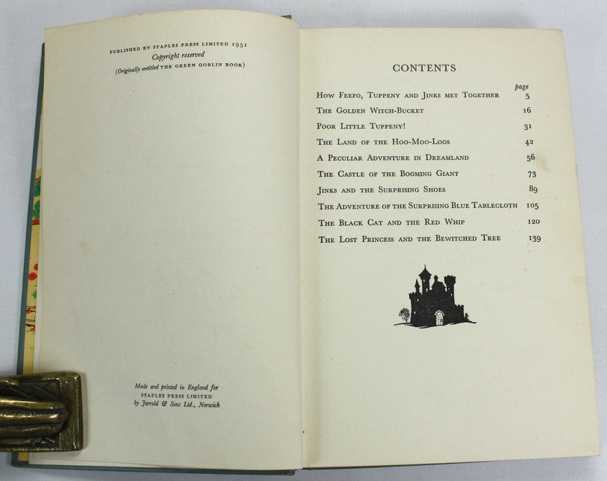 Feefo, Tuppeny and Jinks, Enid Blyton; Author signed and inscribed first edition, 1951