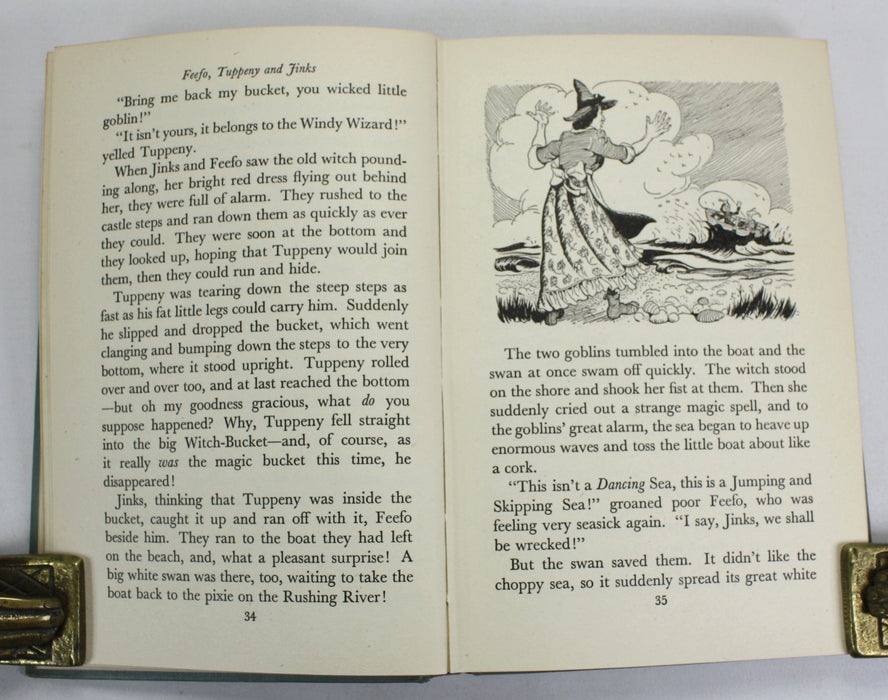 Feefo, Tuppeny and Jinks, Enid Blyton; Author signed and inscribed first edition, 1951