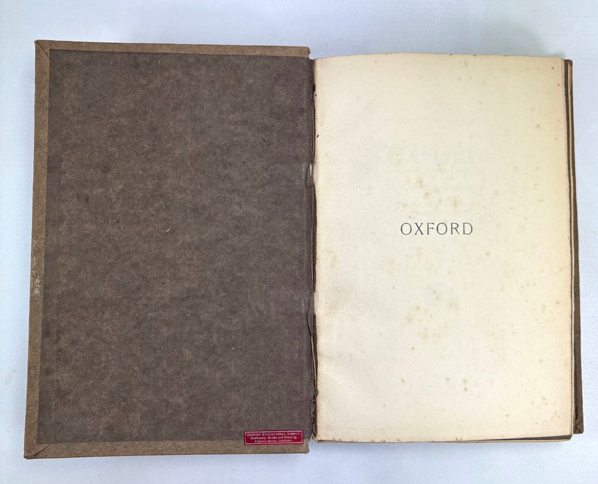 Fifty Water-Colour Drawings of Oxford, Edward C. Alden, c. 1912