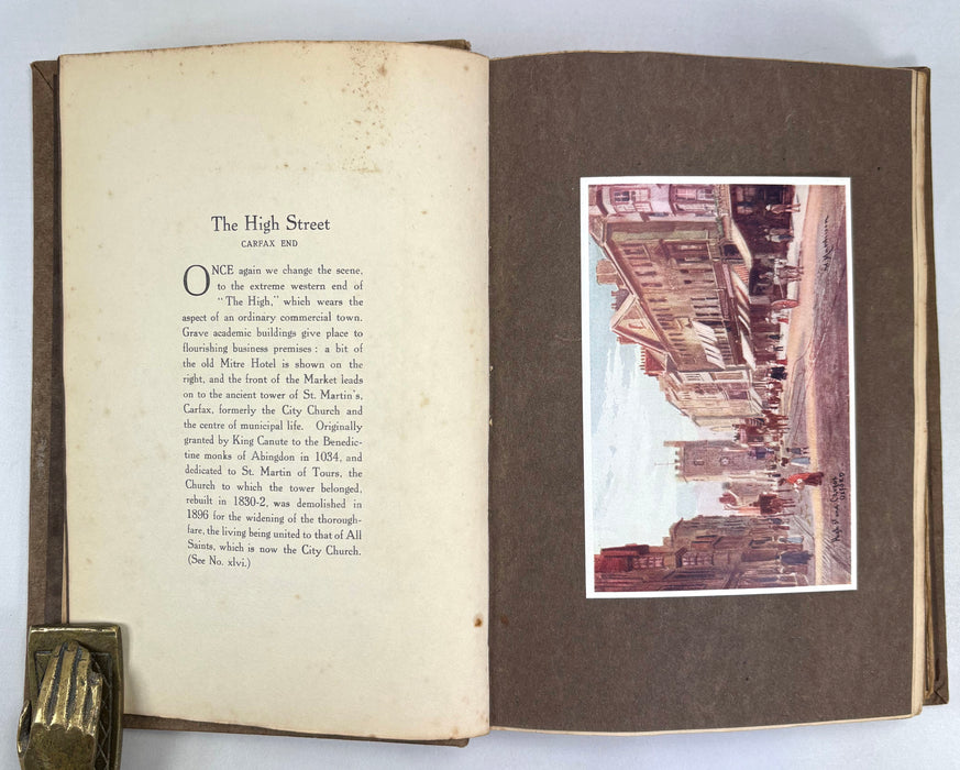 Fifty Water-Colour Drawings of Oxford, Edward C. Alden, c. 1912