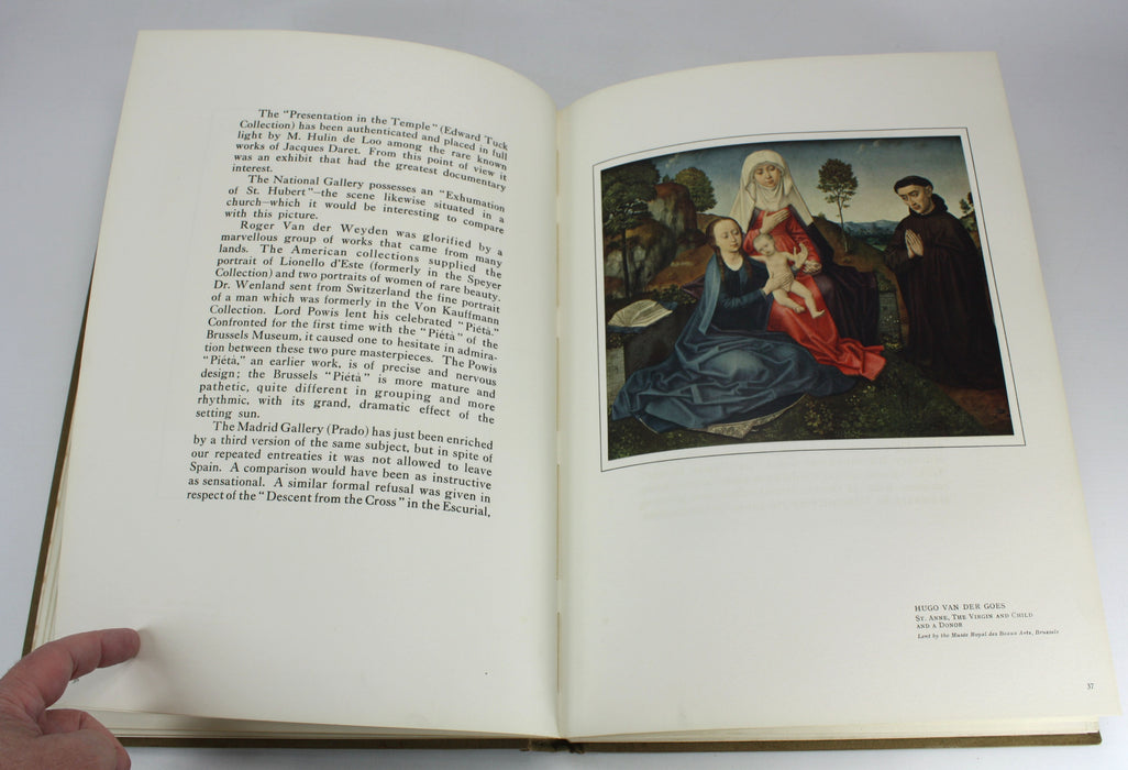 Flemish & Belgian Art, 1300-1900, At The Exhibition Burlington House, London, 1927. Numbered, limited edition.