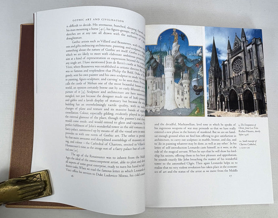 Folio Society; The Age of Illumination, Gothic Art and Civilisation, Byzantine Art and Civilisation, & Early Medieval Art and Civilisation, 2004, 3 Volume boxed set