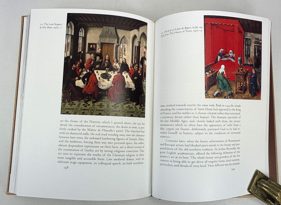 Folio Society; The Age of Illumination, Gothic Art and Civilisation, Byzantine Art and Civilisation, & Early Medieval Art and Civilisation, 2004, 3 Volume boxed set