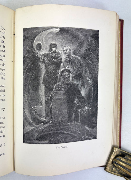 For The Flag, From the French of Jules Verne, by Mrs. Cashel Hoey, Sampson Low, 1897, first British edition.