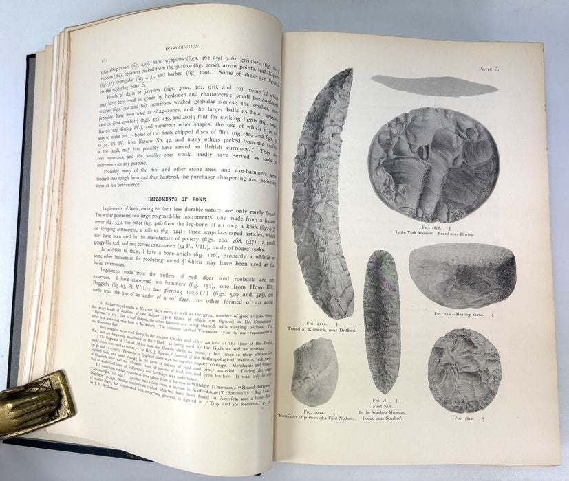 Forty Years' Researches in British and Saxon Burial Mounds of East Yorkshire, J.R. Mortimer, 1905