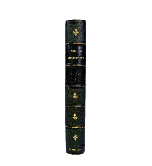 Gazette Anecdotique; Litteraire, Artistique et Bibliographique, G. D'Heylli, 1879