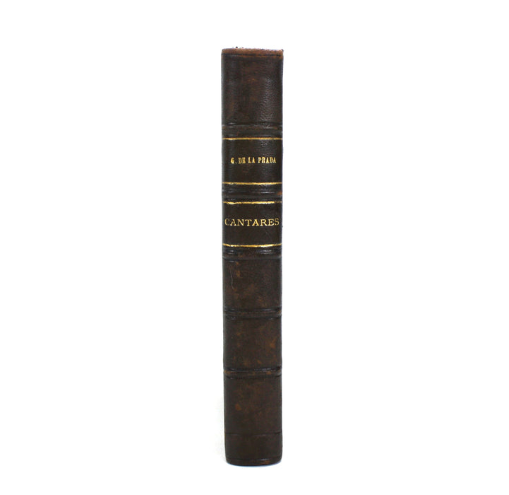 Gloria de la Prada; Noches Sevillanas cantares, con un soneto de Francisco Villaespesa, & Las Cuerdas Di Mi Guitarra cantarres, 1912-13.