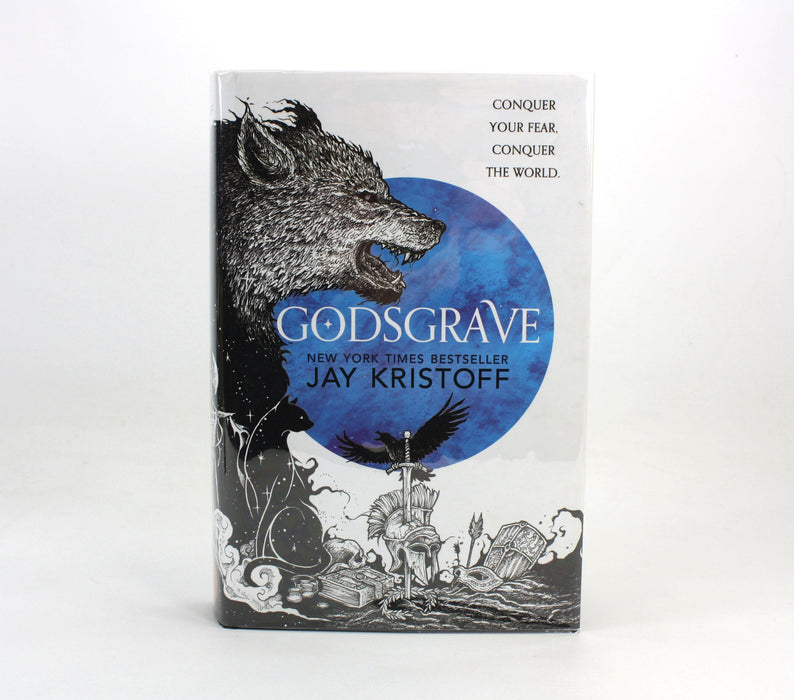 Godsgrave, Jay Kristoff, Signed first edition with sprayed edges, 2017