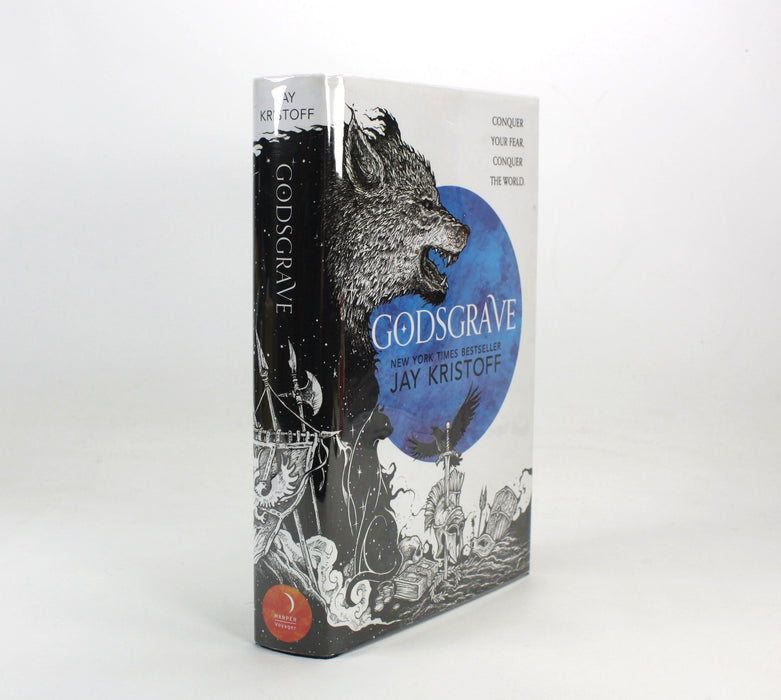 Godsgrave, Jay Kristoff, Signed first edition with sprayed edges, 2017