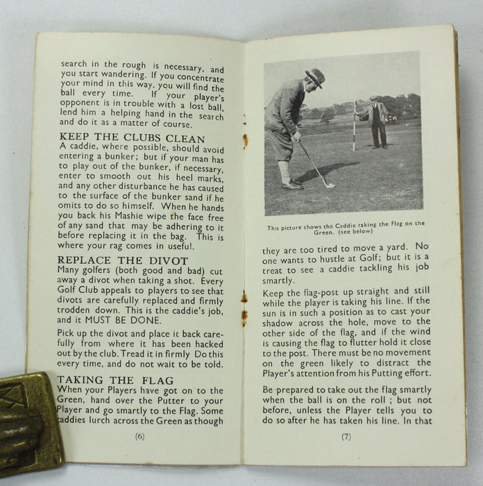Golf; The Duties of a Caddie, 1932