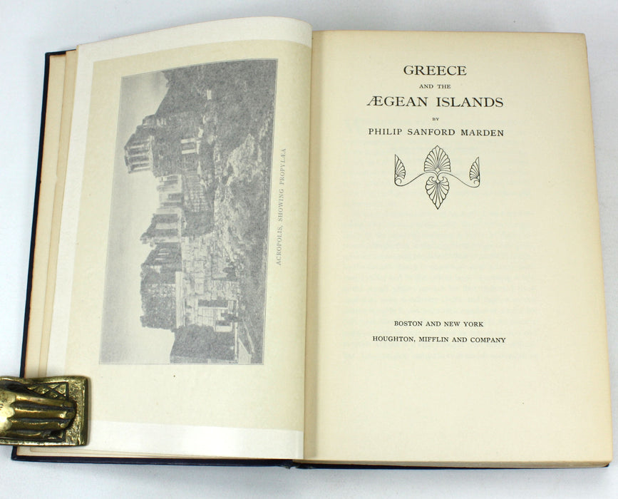 Greece and the Aegean Islands, Philip Sanford Marden, 1907